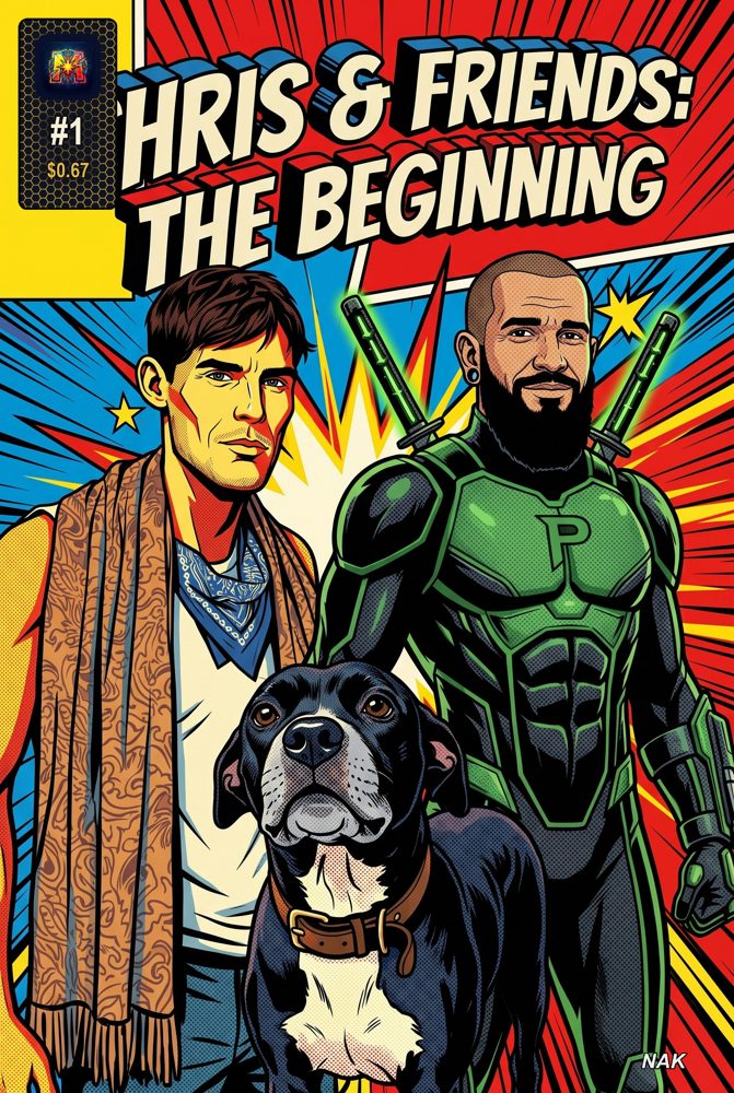 First edition cover with friends